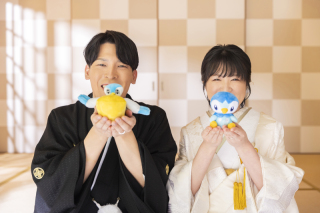 屋内庭園スタジオ撮影！