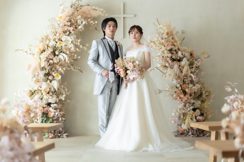 洋装チャペルスタジオ+ハウススタジオ撮影