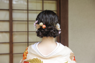 ツインっぽいアップ