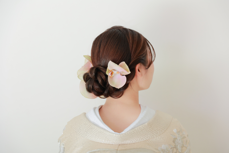 和洋両方楽しめる、花嫁ヘアアレンジ