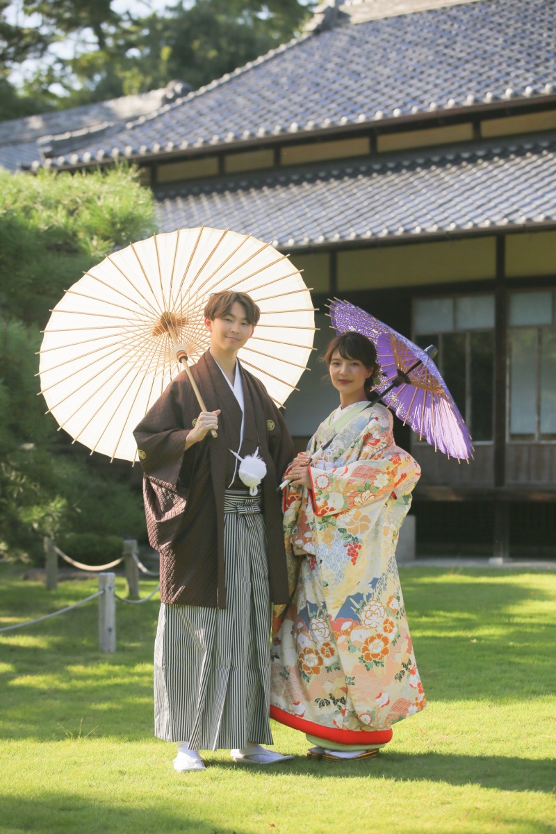 新緑ロケーション＊茶室や庭園で大人っぽく撮りたいなら六華苑へ