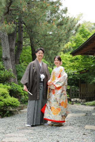 新緑:和装前撮り