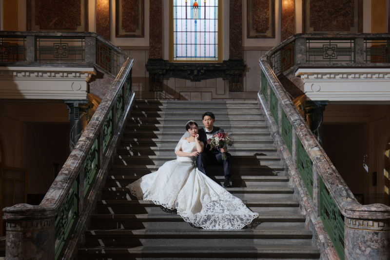 市政資料館でクラシカルな一枚を