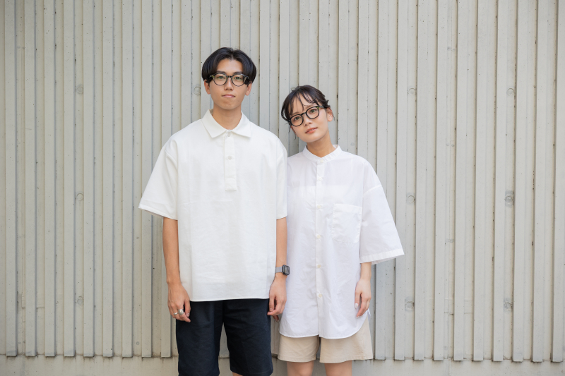 いつものおふらりらしさを残す、私服お散歩フォト