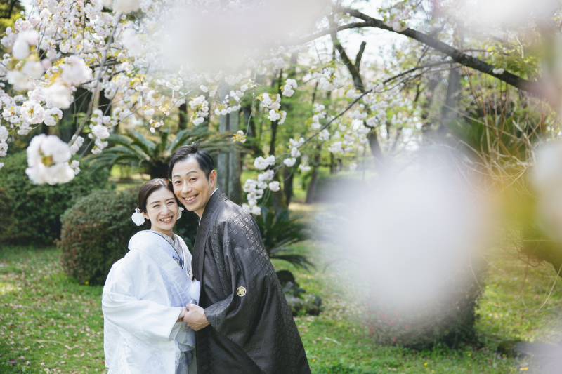 まもなく開花！！名古屋城での桜×和装ロケーション♡