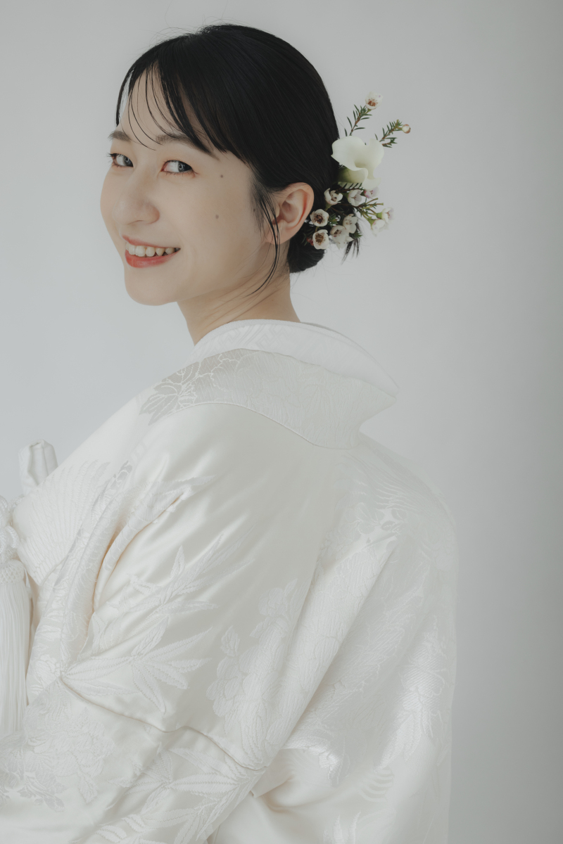 【新婦様のヘアスタイル】