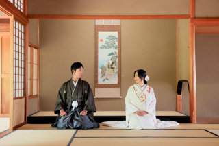 白鳥庭園ロケーション撮影