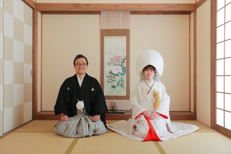屋内庭園スタジオ撮影