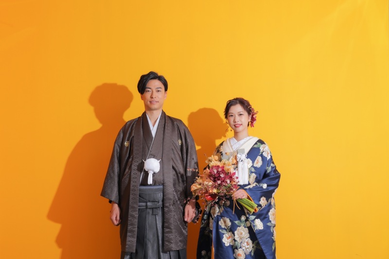 白無垢×色打掛の魅力◎