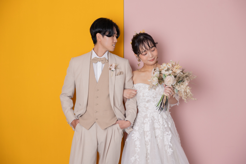 花嫁ヘアにぴったり!ゆるふわ前髪アレンジ