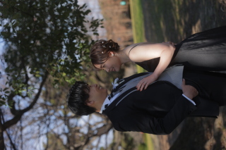 カラードレスで撮影！