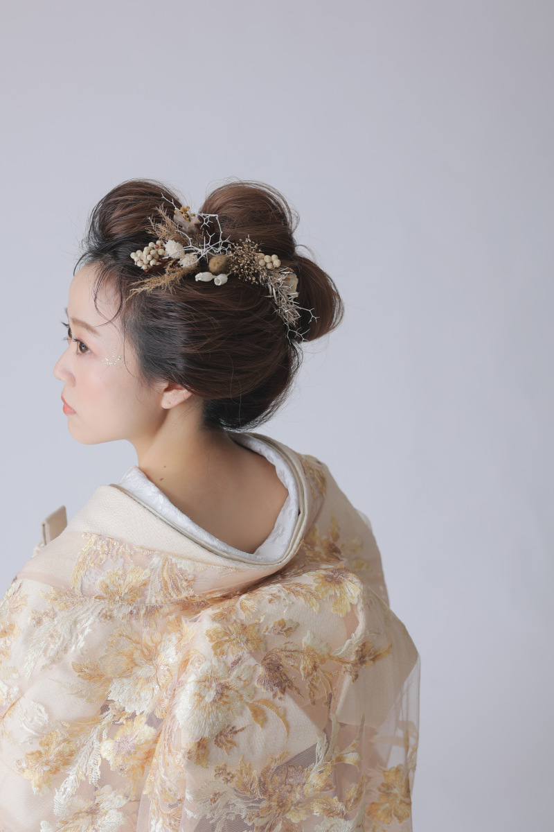 新日本髪 × デコルテオリジナル衣装『MARLE』