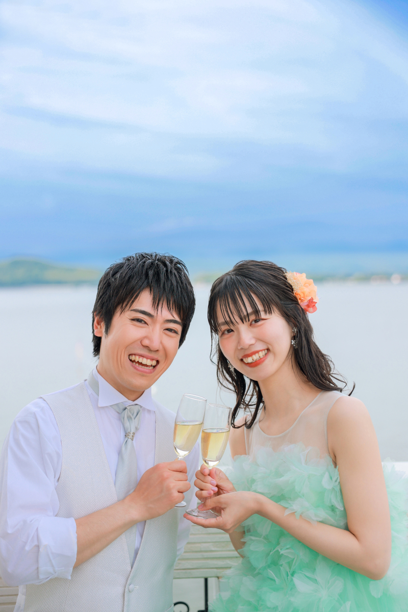 ふんわりドレスで特別な一日を