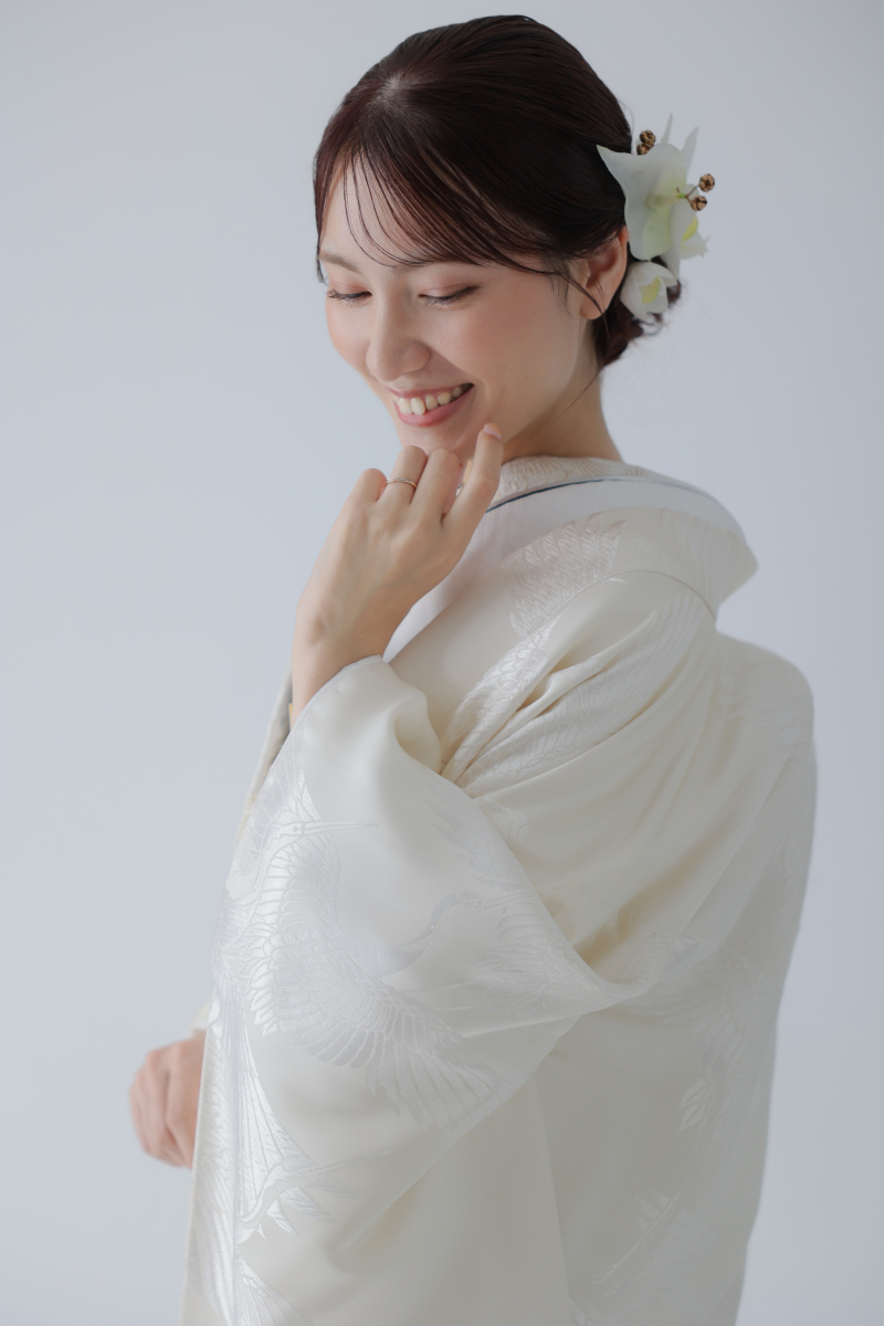 『和装白無垢コーディネート』