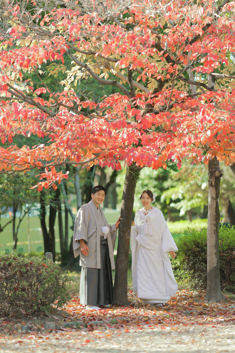 鶴舞公園　和装ロケーション