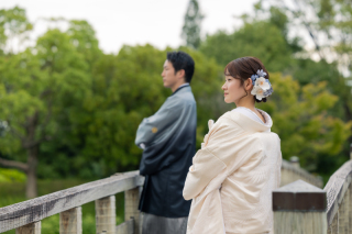 生成りの白無垢コーディネート紹介