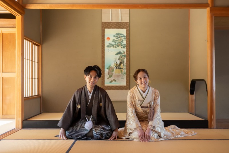 中部地方最 大 級の日本庭園で楽しむ和装撮影！