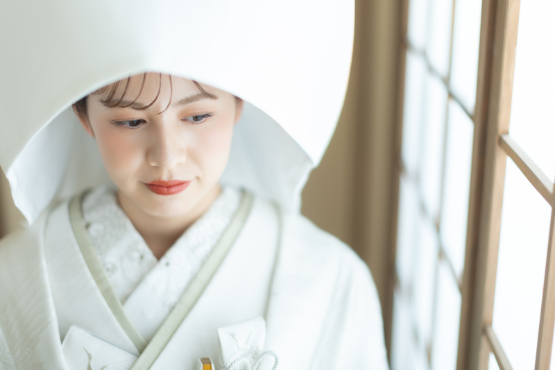 屋内庭園スタジオ撮影