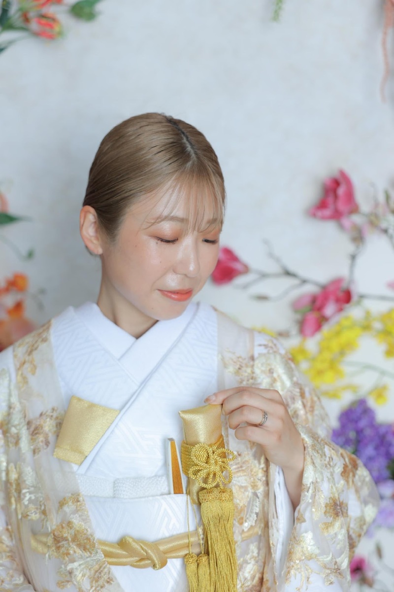 ご新婦様のヘアカラー