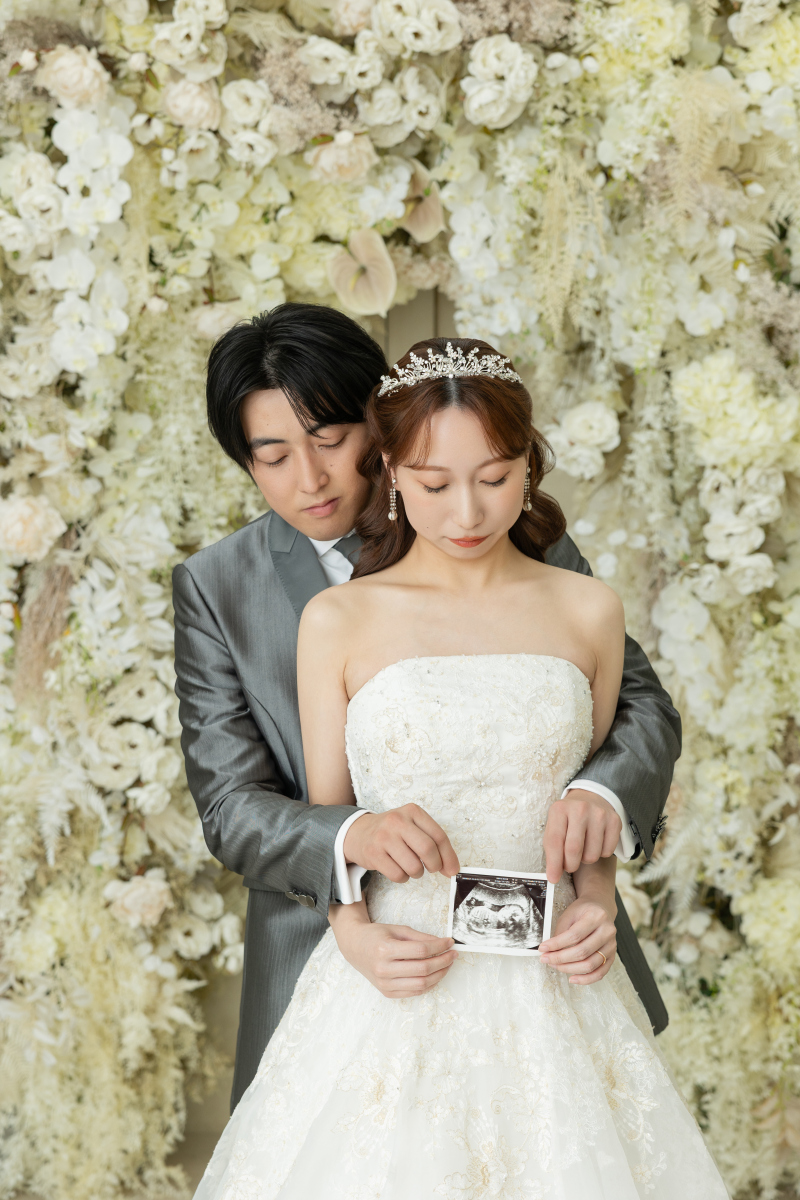 チャペルスタジオでの洋装撮影をご紹介