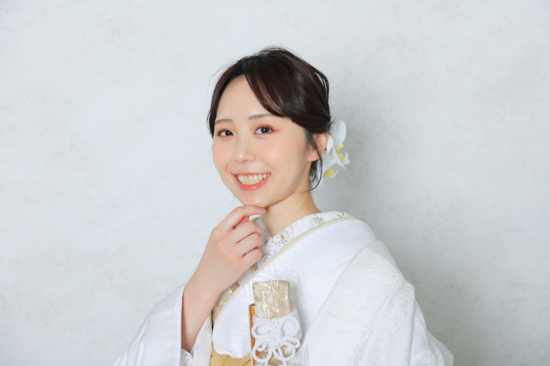 白無垢　シンプルコーデ