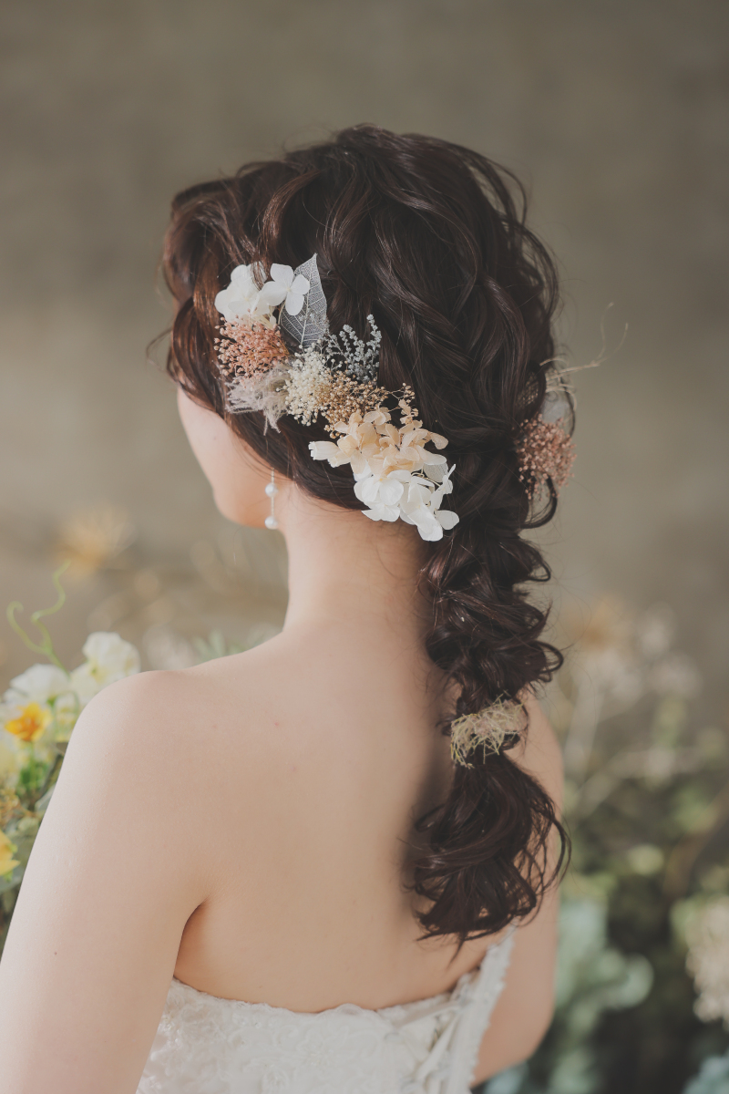和装洋装ヘアスタイル