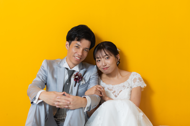 お二人らしさを大切にした撮影!