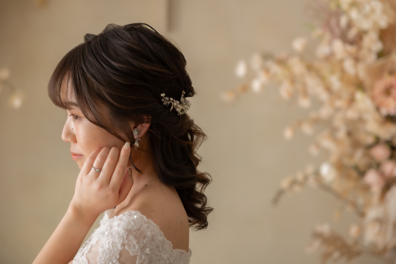 衣装に合わせてヘアメイクチェンジも✨