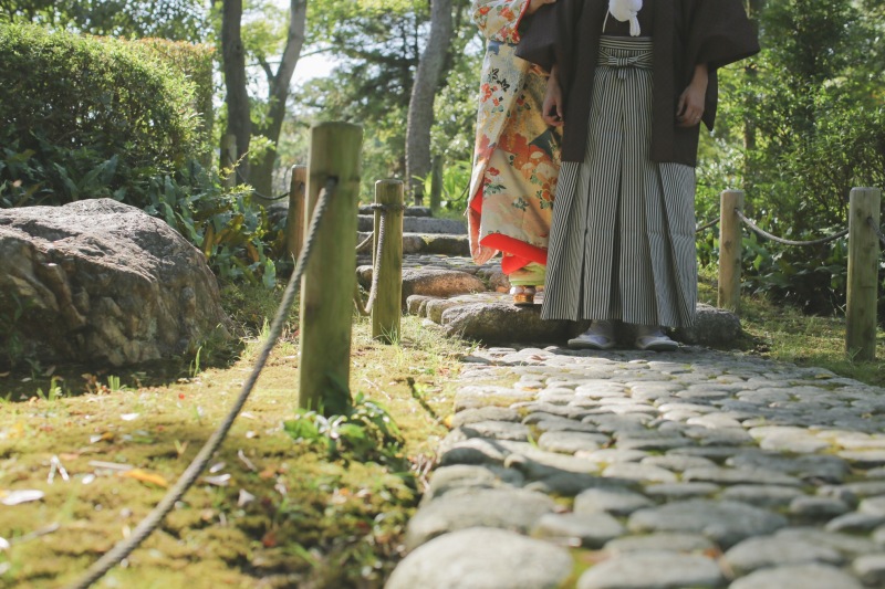 新緑ロケーション＊茶室や庭園で大人っぽく撮りたいなら六華苑へ