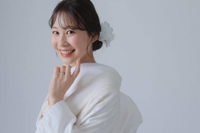 白無垢×綺麗め