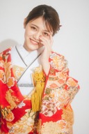 王道色打掛&times;タイトスタイル