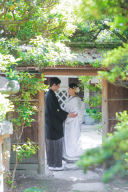 馴染みのある古い街並み