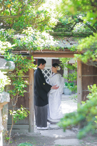 馴染みのある古い街並み