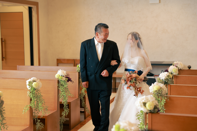 ガーデンパレスで叶う挙式フォト