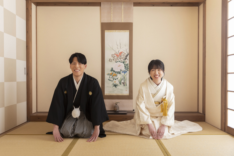 屋内庭園スタジオ撮影！
