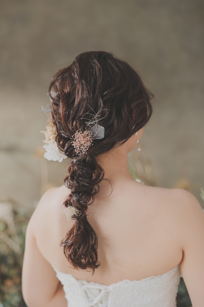 和装洋装ヘアスタイル