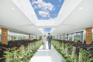 【館内撮影】唯一無二の天空のチャペル