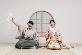 【moment】和装にぴったり♪スタジオ背景紹介