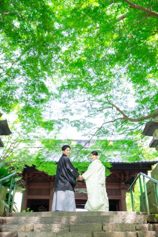 夏も鎌倉の前撮り