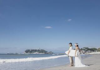真夏のフォトウェディングは、鎌倉高校前を推奨