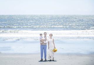 家族一緒にフォトウェディングに、シンプルプランを推奨