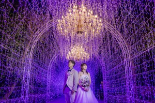 関東3大イルミネーション「江の島シーキャンドル」