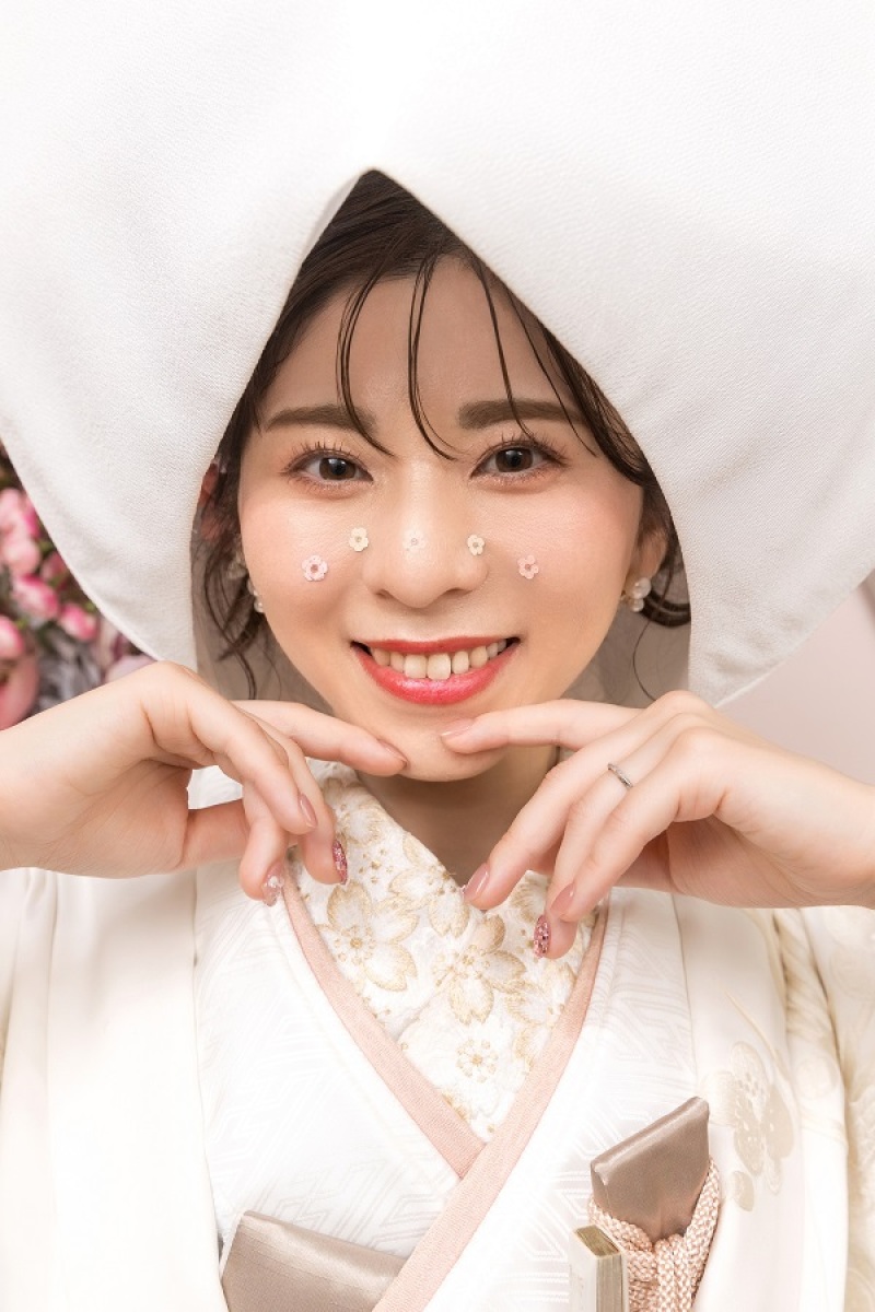 ◇今時アレンジ♪綿帽子◇