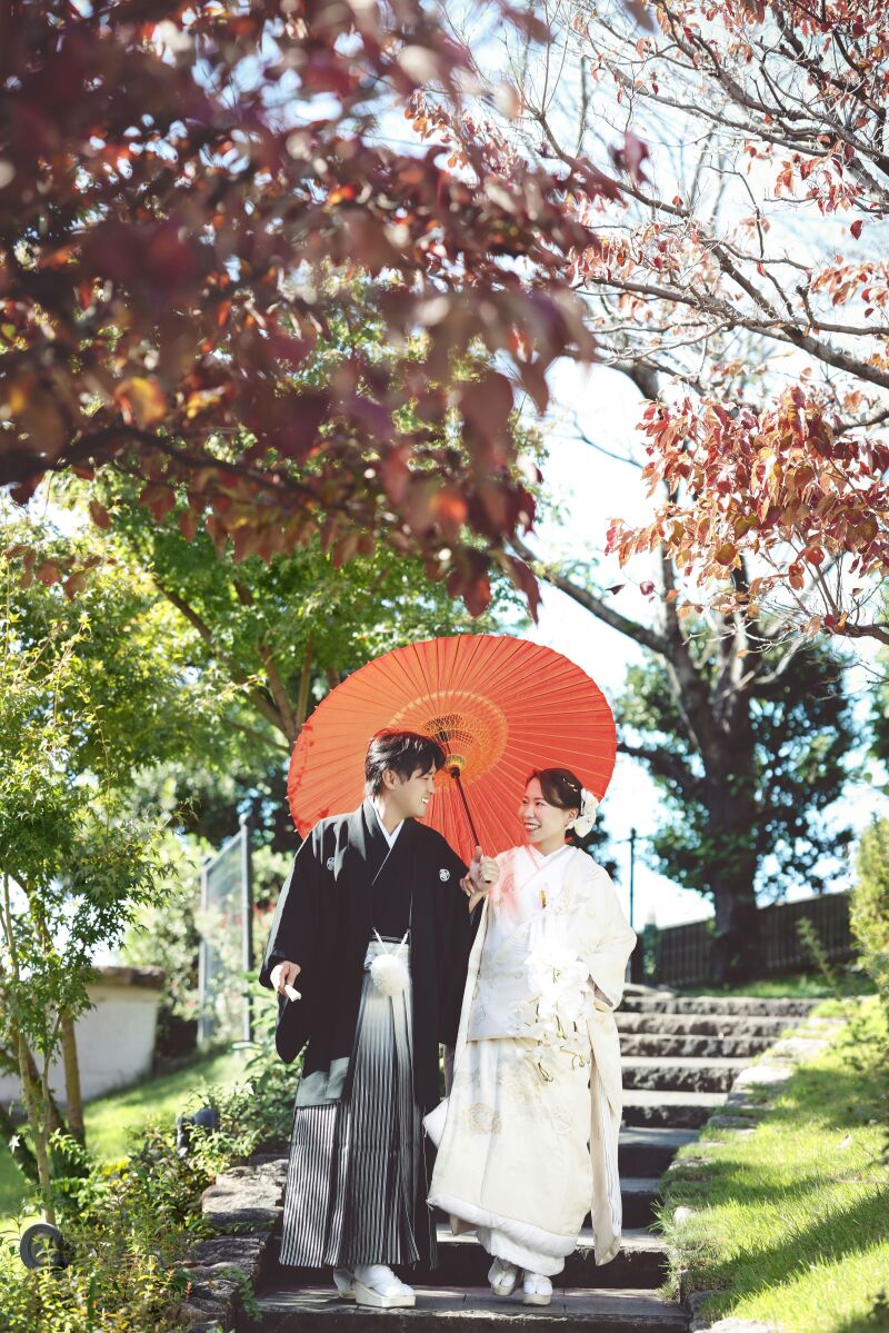紅葉フォト♡LUXE敷地内 遊歩道 & ロケーション撮影