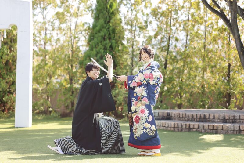 色打掛 紹介♪〜大人っぽいネイビー【色292】〜