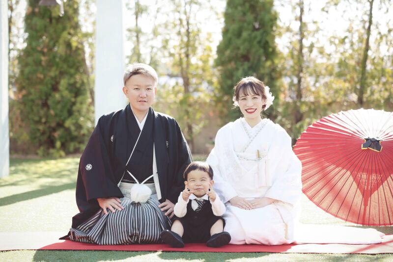 和装の定番⁉正座ショット☆彡