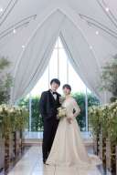 ウェディングドレス紹介♪　〜シンプルAライン２WAYドレス〜