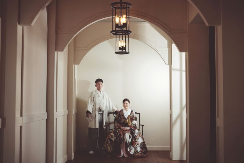 色打掛紹介♪〜かっこいいブラック【色17】〜