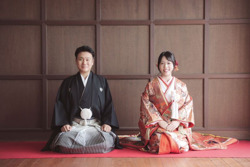 色打掛紹介♪〜華やかなオレンジ〜【色13】