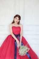 カクテルドレス紹介♪ 〜赤チュール ドレス♡〜